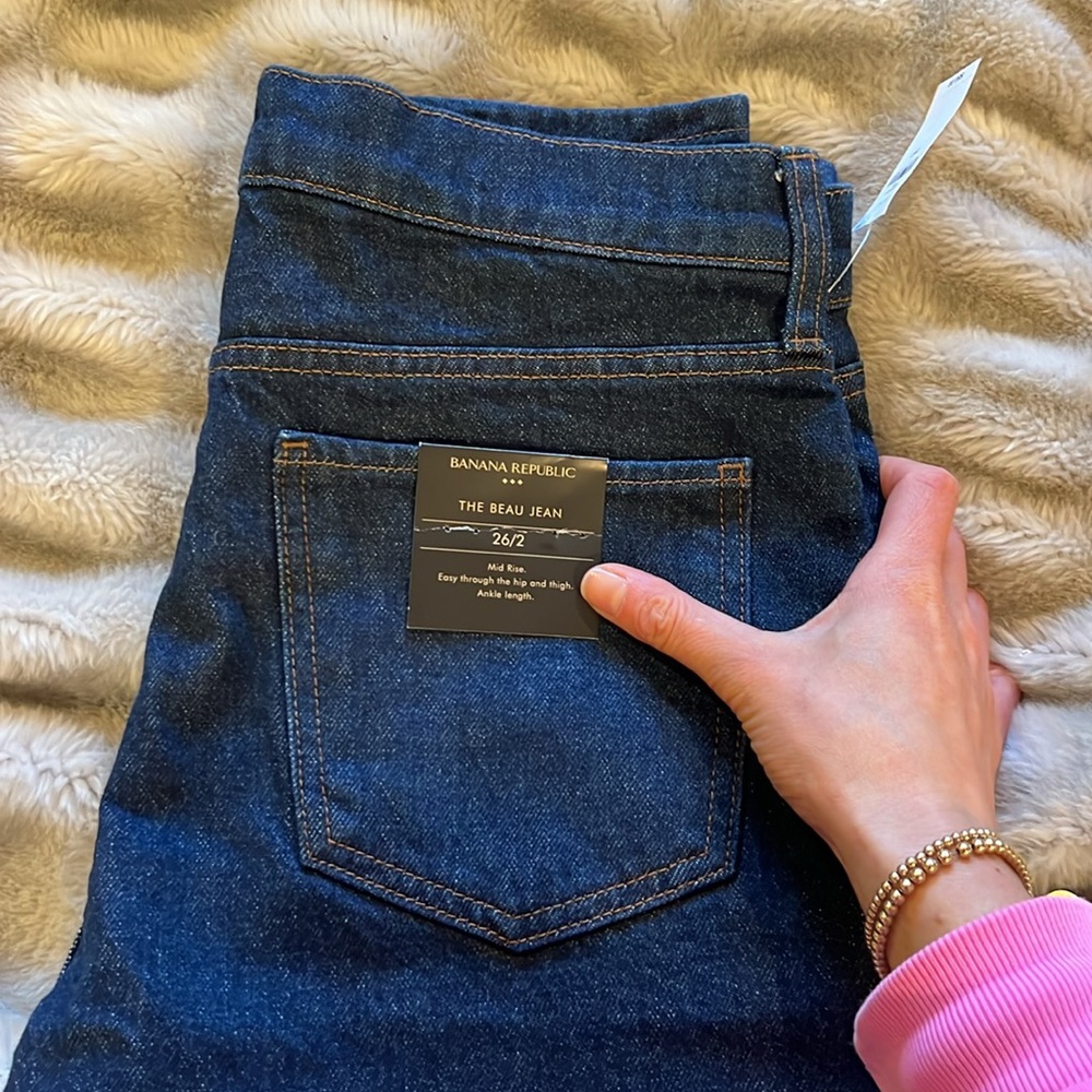 NWT Banana Republic Beau Jean